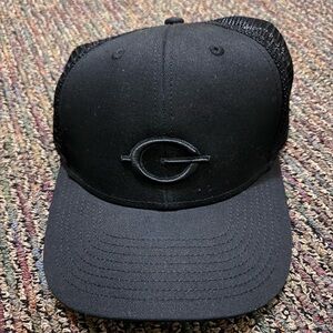 Gulfstream black SnapBack hat